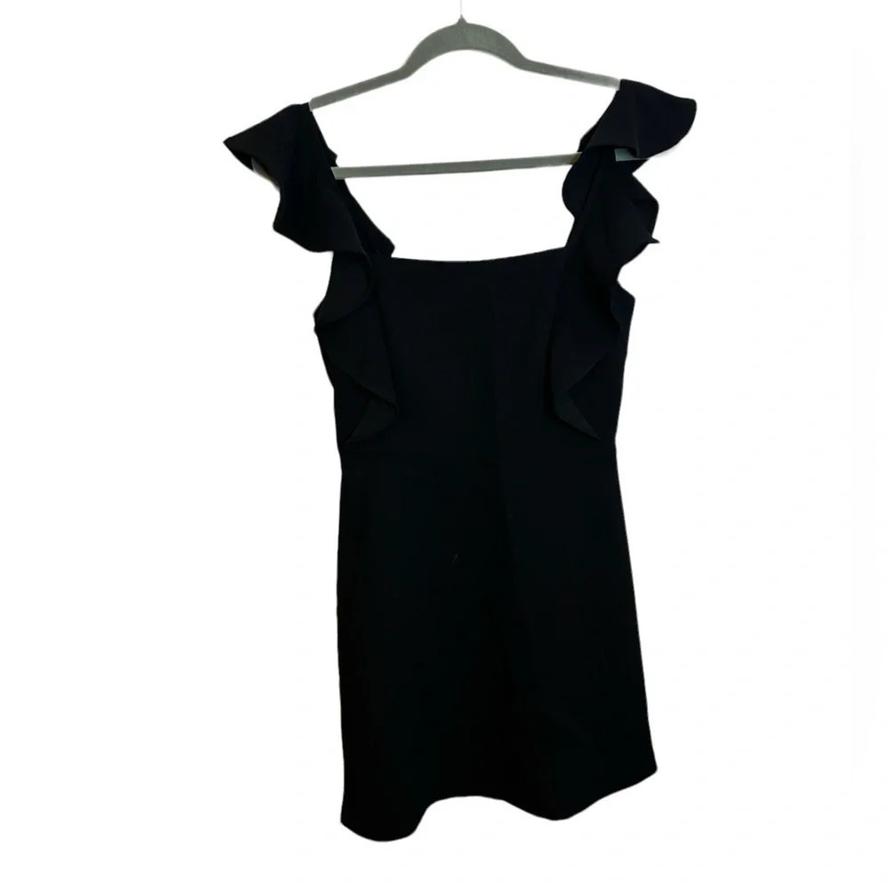 Nwt BCBGeneration Black Ruffle Mini Dress